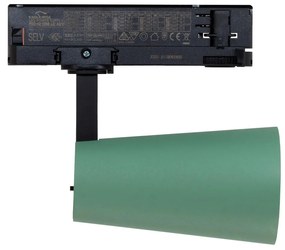 Faro LED 30W Trifase Verde CRI92 Bianco Variabile 38° - Bridgelux LED Colore Bianco Variabile CCT