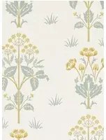 Morris & Co Carta da parati Meadow Sweet - Gold/ Slate