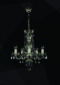 5-light chandelier - blue sky - De Luxe - Wranovsky