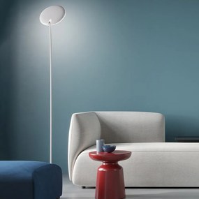 Piantana Moderna Ophelia Metallo Bianco Acrilico Led 15W 3000K