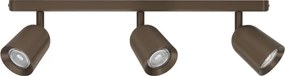 Eglo 901951 - Faretto CAMALDOLI 3xGU10/10W/230V bronzo