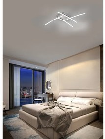 Brilagi - Plafoniera LED STRIPES LED/32W/230V argento