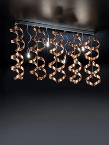 Sospensione   4 luci cromo 206.254 Collezione  Astro - Metal Lux Lilla