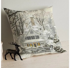 Cuscino decorativo 43x43 cm beige