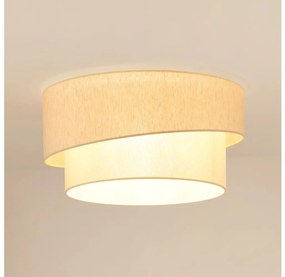 Brilagi - Plafoniera SHINE 1xE27/15W/230V diametro 50 cm color crema