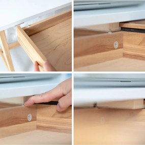 Tavolo da lavoro 85x115 cm Luka - Ragaba