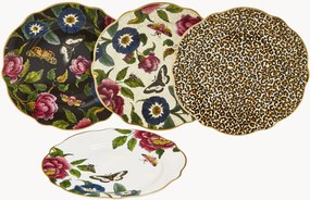 Set di 4 piatti da torta in Fine China Creatures of Curiosity