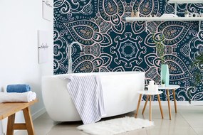 Carta da parati – Mandala con tocco indiano