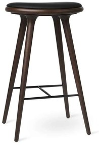 Mater - Alto Sgabello H74 Scuro Stained Faggio Mater