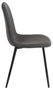 Set di 2 sedie da pranzo grigio scuro Lissy - Bonami Essentials