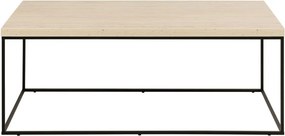 Tavolino beige con piano in marmo 55x110 cm Barossa - Actona