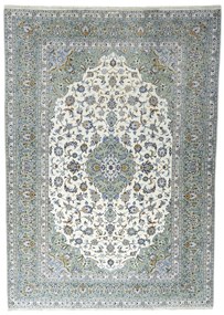 Kashan Tappeto persiano 240x340 Beige (Iran) Annodato A Mano