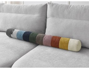 Divano angolare in grigio chiaro Aden – Bobochic Paris