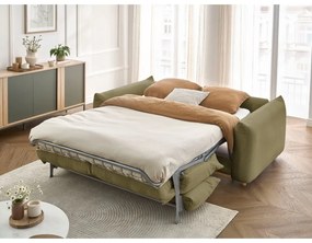 Divano verde allungabile 214 cm Ernest – Bobochic Paris