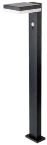 Piantana LED Solare Quadrata 5.5W con Sensore PIR 3000K IP54
