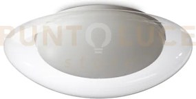 Squish plafoniera led 3000k 30w 3050 lm ip20 in policarbonato 64,3cm
