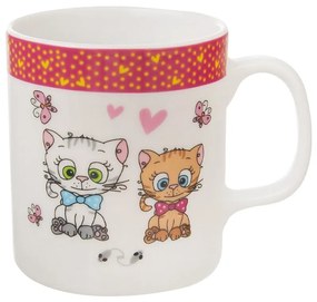 Set da pranzo per bambini in porcellana 3 pezzi Kittens - Orion