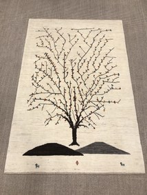 Loribaft Tappeto 120 x 180 Beige (Iran) Annodato A Mano