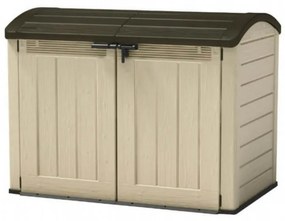 Baule KETER in polipropilene beige L 177 x H 134 x P 113 cm