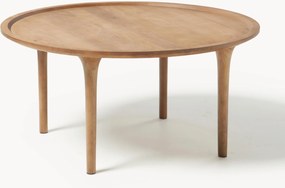 Tavolino rotondo in legno di mango Jeani