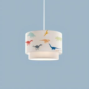 Lampadario per bambini CANDY 1xE27/40W/230V bianco/multicolore