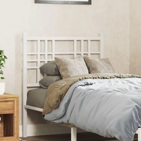 Testiera İn Metallo Bianco 75 Cm /