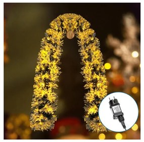 Aigostar - Decorazione natalizia LED per esterni 112xLED/3,6W/230V 2m IP44 bianco caldo