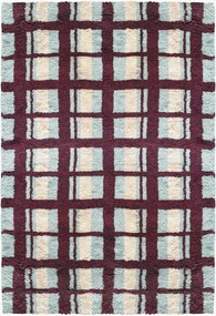 Tappeto in lana a pelo lungo tessuto a mano Arbor