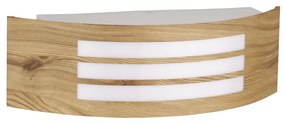 Applique Legno E27 IP54 da Esterno Antiabbagliamento - Serie SHELL