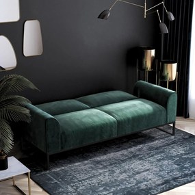 Divano letto verde 217,2 cm Adley - CosmoLiving by Cosmopolitan