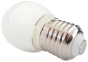 Lampada A Led E27 G45 6W Bianco Caldo 3000K Forma Sfera Bulbo Palla 240 Gradi 220V SKU-21174