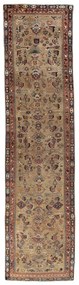 Hamedan Tappeto persiano 450x120 Marrone (Iran) Annodato A Mano