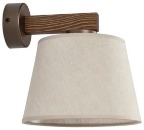 Brilagi - Applique da parete LATTE 1xE27/15W/230V pino/beige