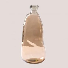 Vaso in vetro riciclato 50 cm Boyte Marrone Grano - Sklum