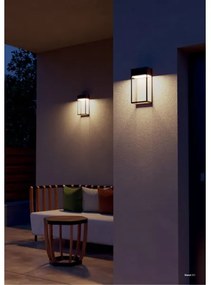 Redo 90604 - Applique da esterno LED STAND, 20 W / 230 V, IP65, marrone