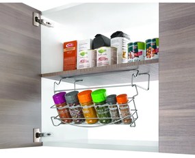 Portaspezie sospeso Swing in acciaio inox - Metaltex