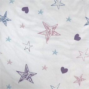 Biancheria da letto per bambini in cotone per letto singolo 140x200 cm Lilo and Stitch "Heart" – Jerry Fabrics