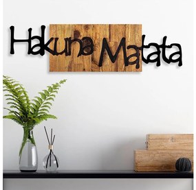 Decorazione da muro 30x108 cm legno/metallo