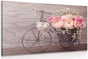 Quadro su tela – Fiori meravigliosi in vaso vintage