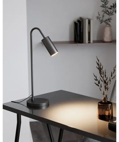 ByRydens 4002580-4002 - Lampada da tavolo CURVE 1xGU10/7W/230V nera