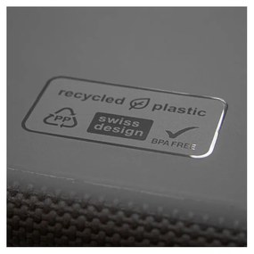 Scatola di plastica con coperchio Deco - Rotho