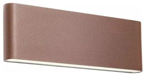 Redo 90453 - Applique da esterno a LED KLIPPE LED/24W/230V 3000K IP54 marrone