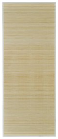 Tappeto in Bambù 160x230 cm Naturale