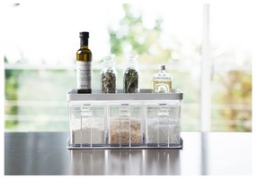 Set di contenitori per alimenti per la farina/per i prodotti alimentari sfusi 3 pz Tower – YAMAZAKI