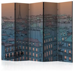 Paravento  Good evening Paris! II [Room Dividers]  Colore ---, Dimensioni e Misure 225x172