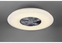 Ventilatore da Soffitto Plafoniera Lampada Led senza Pale Glitter Visby Trio