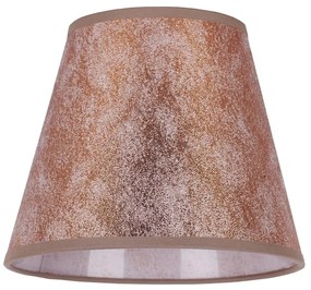 Duolla - Paralume per lampada da tavolo  SOFIA XS E14 diametro 18,5 cm rame