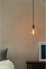 Attacco per lampadina nero opaco a sospensionene ø 4 cm - tala