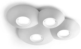 Sforzin illuminazione lampada a soffitto in gesso lepreum plafoniera 4 luci T303