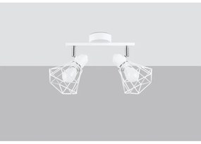 Sollux SL.1103 - Faretto ARTEMIS 2xE14/40W/230V bianco